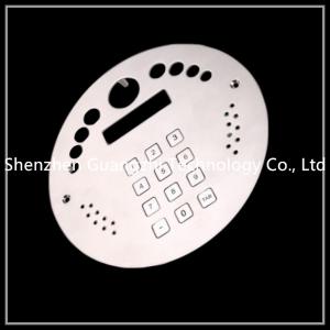China Customized Logo Metal Numeric Keypad For Automatic Door / Telephone Button wholesale