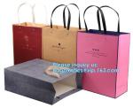 Printed Luxury Eco Retail Packaging Twisted Paper Handle Shopping Bag With Logo