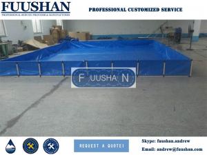 China Fuushan 5000L Customized Strong Large Fish Pond For Fish Farms wholesale