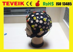 China Medical Device Accessories Tin Electrode EEG Cap M 54-58 cm / L 58-62 cm wholesale