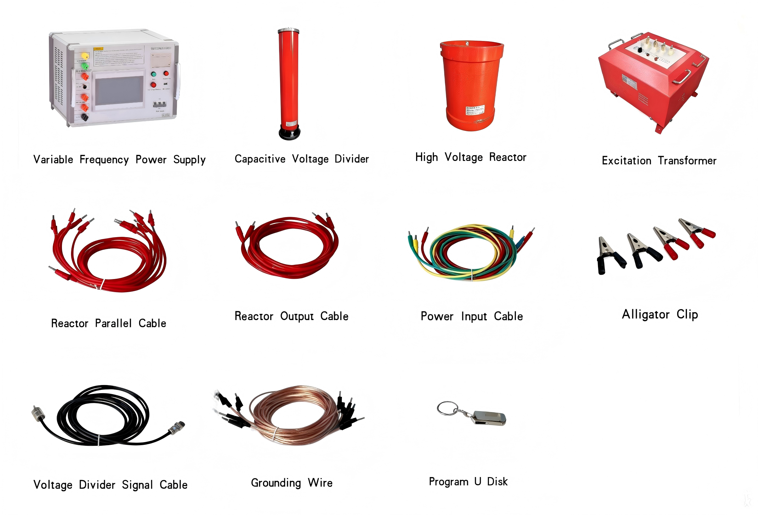 High Voltage Series AC Resonant Test System / Variable Frequency Withstand Voltage Test Set