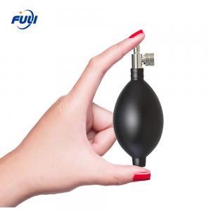 China Latex Rubber Black Blood Pressure Bulb , High Performance Replacement Bulb For Blood Pressure Cuff wholesale