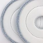23cm Round Microfiber Wet Mop Head For Steam Broom