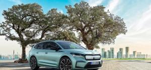 China confortable enough riding&amp;commendably quick at Skoda Enyaq iv80 82kWh battery single motor,rear-wheel drive electric car wholesale