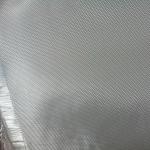 White color twill woven fiberglass clothes for insulation or composite material