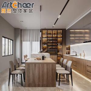 China Versatile Cabinet Pantry With E1 Or ECO Friendly Material Grade And Quartz Counter Top wholesale