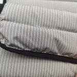 Ripstop 150Cm 100% Polyester Outdoor Down Jacket Fabric 200G Dyed Bonded