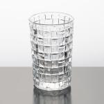 12 Ounce Glass Drinking Cups 342ml Transparent Cut Crystal Highball Glasses