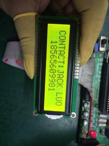 China 16x2 STN Positive Transflective Character LCD Module wholesale