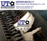 double shaft shredder/ Cardboard barrel shredder/ wooded barrel shredder/