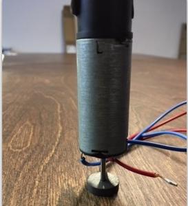 China Custom Size D16xd2.5xH4 Permanent Ferrite AC Synchronous Gearmotors Radially Magnetized Magnet wholesale