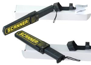 China Custom Black Hand Held Body Scanner Professional FCC Certification 410 X 85 X 45 mm wholesale