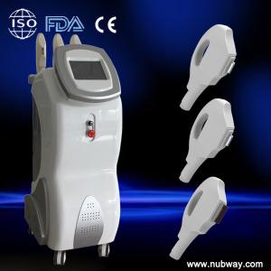 China Big Touch Screen 640nm Ipl Laser hair rmeoval Machines For Hair Remova with three handles wholesale