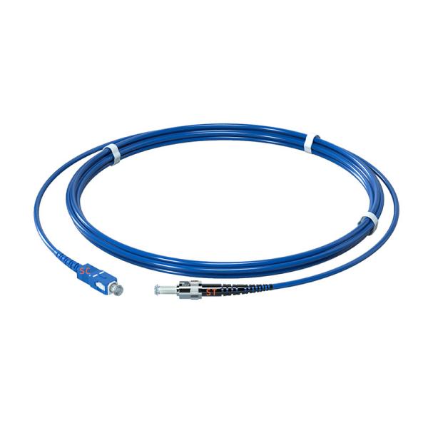Single Mode ST/UPC-SC/UPC 3.0mm 1Core Fiber Optic Patch Cord for High Durability