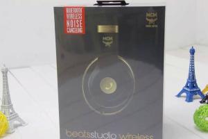China Beats x MCM Studio Wireless Headband Headphones Black/Gold from golden rex group ltd wholesale