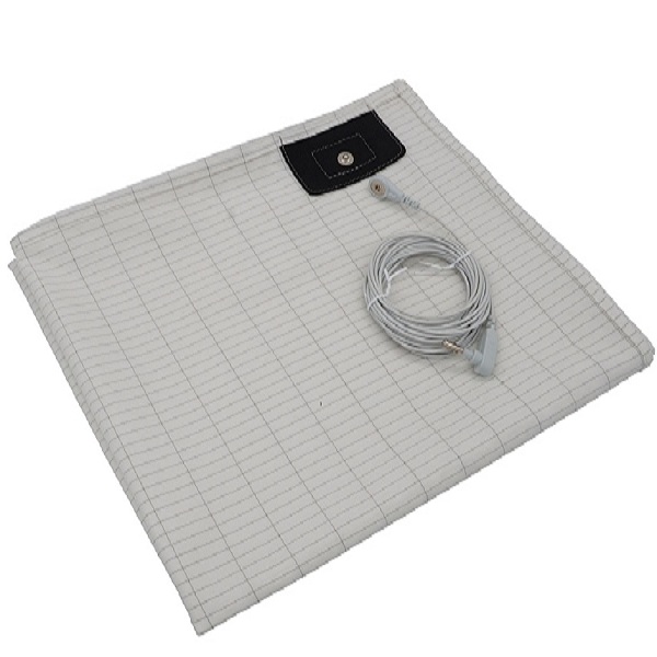 Earthing Double Bed Sheet King Queen Half Sheets for Antistatic Improve Sleep Well Earthing Grounding Flat Bed Sheets