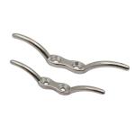 Zinc Alloy Chrome Plated Sailing Metal Rope Cleats Anchor Line Cleat