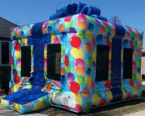 China Plato Commercial Bouncy Castles Birthday Gift Box Inflatable Jump House on sale
