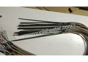China Injection Mold Hot Runner Coil and Cable Heaters with Thermocouple J wholesale