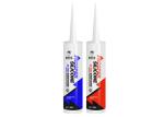 White Color 100% RTV Acetic Silicone Sealant Silicone Adhesive For Glass