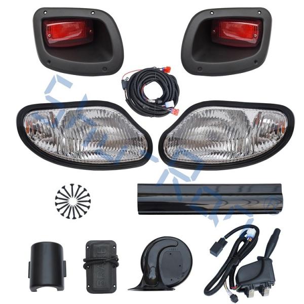 Golf Cart Deluxe Halogen Light Kit Fits EZGO Freedom TXT 2014-up with Turn