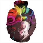 Breathable Adults Oversized Cotton Sweatshirt , Embroidery Logo Hoodies