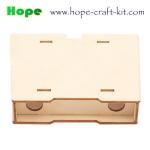 Kids Scientific DIY BInoculars Toys Natural Wooden Color Telescopes Easy