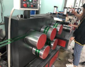 China 9mm-32mm Pet Strap Extrusion Line 150Kg/H-200Kg/H Pp Strap Extrusion Line wholesale