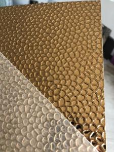 China Gold Silver Mirror Stainless Steel Sheet Honeycomb Stamped wholesale