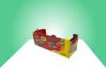 Retails / Supermarket Stackup Cardboard PDQ Tray Display For Promoting Candy
