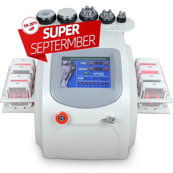 Multifunction Body Slimming Ultrasonic Weight Loss Vacuum Roller+ Laser+RF+