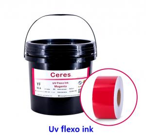 China UV Flexo Ink CMYK And Panton Colors For Label Printing wholesale