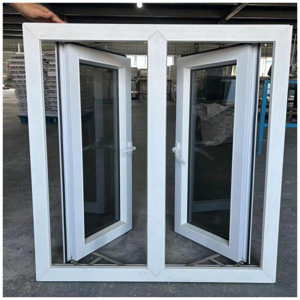 German Quality Energy Saving Profile UPVC Glass Windows and Doors Construction