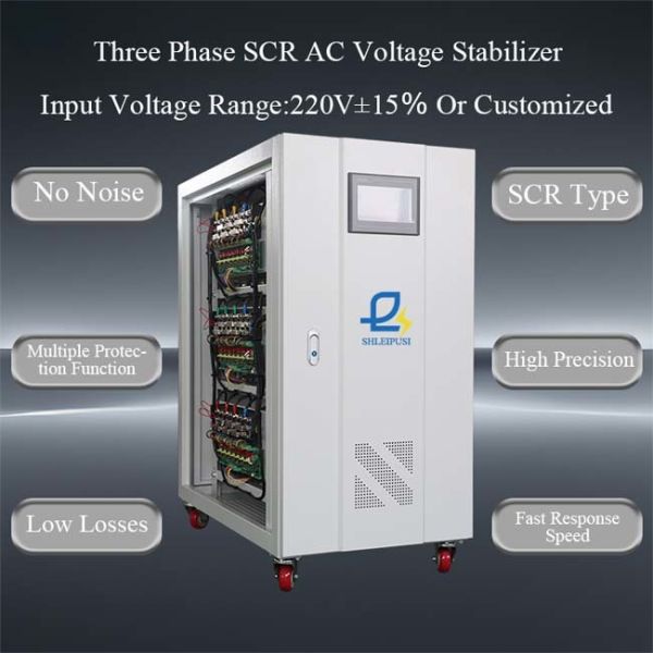 3 Phase Static Voltage Regulator AVR 150KVA 230V 240V Voltage Stabilizer