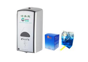 China Chrome Plated Touchless Hand Sanitizer Dispenser ABS Plastic ADA Compliant wholesale