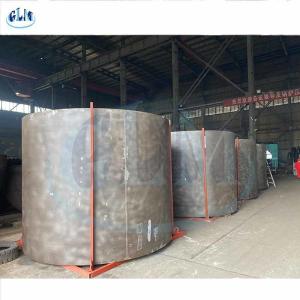 China Custom Stamped or Pressed ASME / PED Shell Carbon Steel Dished Tank Heads wholesale