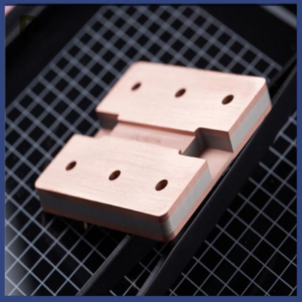 CuMoCu Nickel / Silver Plated Molybdenum Copper Heat Sink With Good Machinabilit