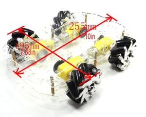 China Diameter 65MM Metal Mecanum Wheel Robot For Smart Car wholesale