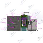 Lithium Battery Dry Electrode Making Machine Hot Press Film Forming Machine