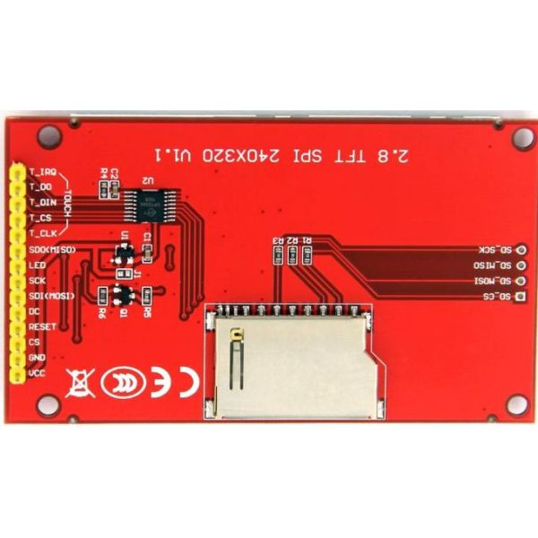 2.8 Inch SPI LCD Module 240*320 SPI LCD Display Module For Embedded Applications
