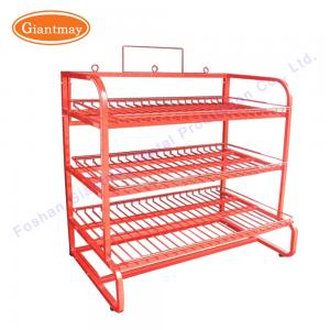 China Wire Rack Retail Store Metal Counter Display Stand on sale