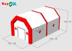 Inflatable Emergency Tent Water - Proof Large Inflatable Medical Tent / Field