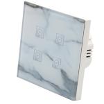 Glomarket Smart Switch With Neutral Smart Wifi 4 Gang Light Wall Touch Switch