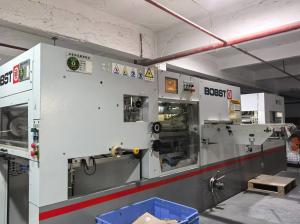 China BOBST SP-106 Automatic Die Cutting &amp; Stripping Machine, Max Paper Size:1060*750mm,Machine speed: 7,800 sheets per hour wholesale