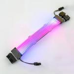 Dual 8pin Neon Flex RGB Cable Led Synchronizes Double-Headed Light Male to