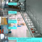 Corrosion Protection Steel Mezzanine Floors Platform with Customized Size and