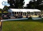 PVC Clear Top Arcum Tents For Restaurant Wedding Multipurpose Top Wedding Tents