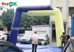China Custom Inflatable Arch 7.6*4.9mH PVC Tarpaulin Inflatable Entrance Arch For Events / Advertisement wholesale