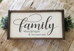Modern Painting Wooden Word Plaques Wall Sign Sayings Easy Maintenance