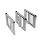 SS304 Entrance Tripod Turnstile Gate Auto Fast Speed Security Swing Arm Gates